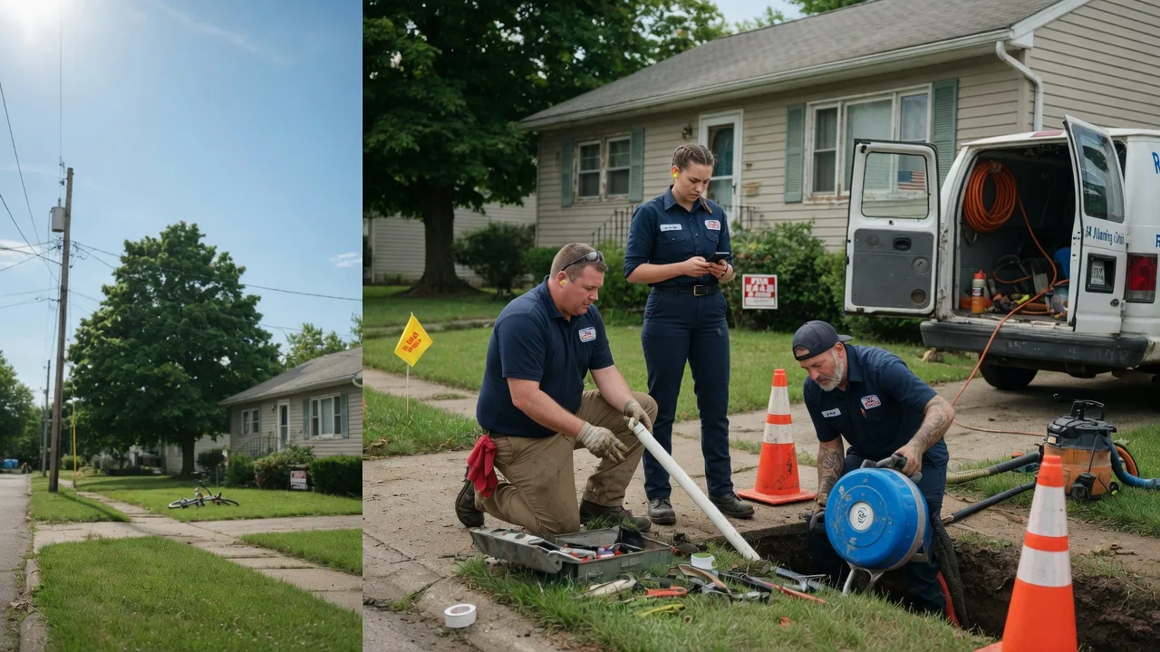 Sewer Line Repair in Blackstone, IL near me